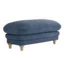 Chenille Footstool - Plumpton