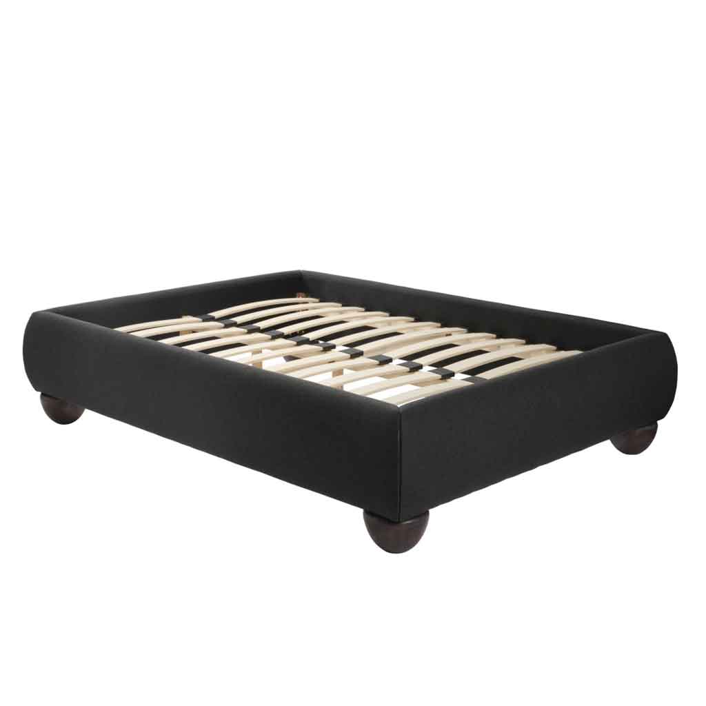 Chenille Tweed Fabric Double Bed - Soller