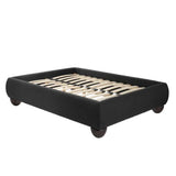 Chenille Tweed Fabric Double Bed - Soller