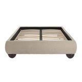 Chenille Tweed Fabric Double Bed - Soller