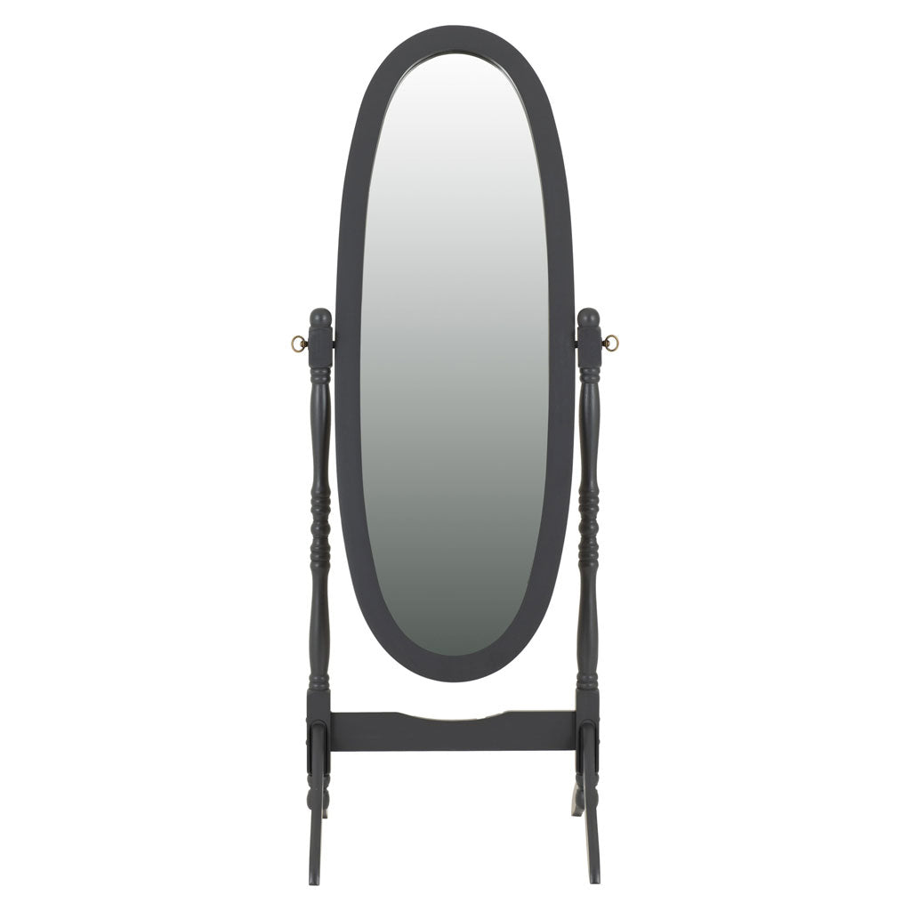 Cheval Mirror With Wooden Frame - Contessa