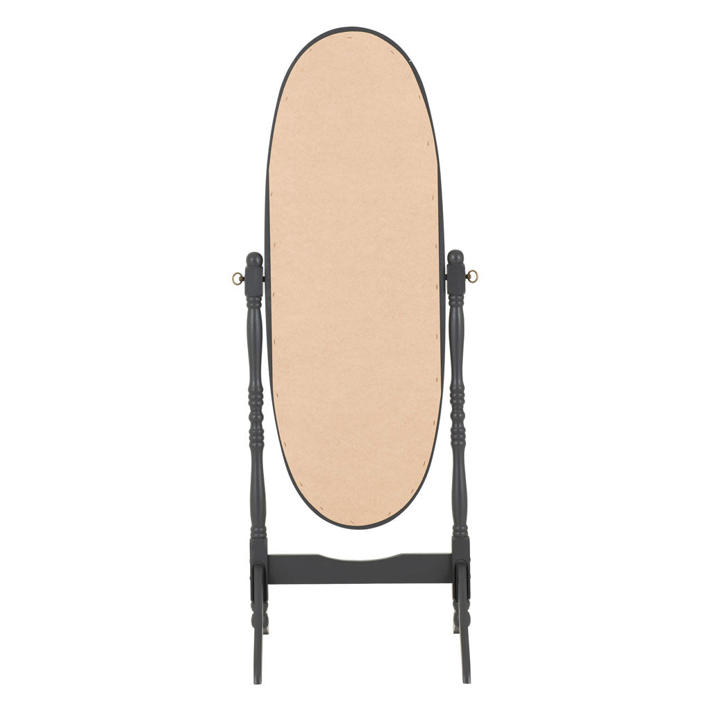 Cheval Mirror With Wooden Frame - Contessa