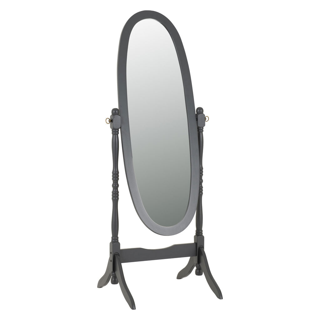 Cheval Mirror With Wooden Frame - Contessa