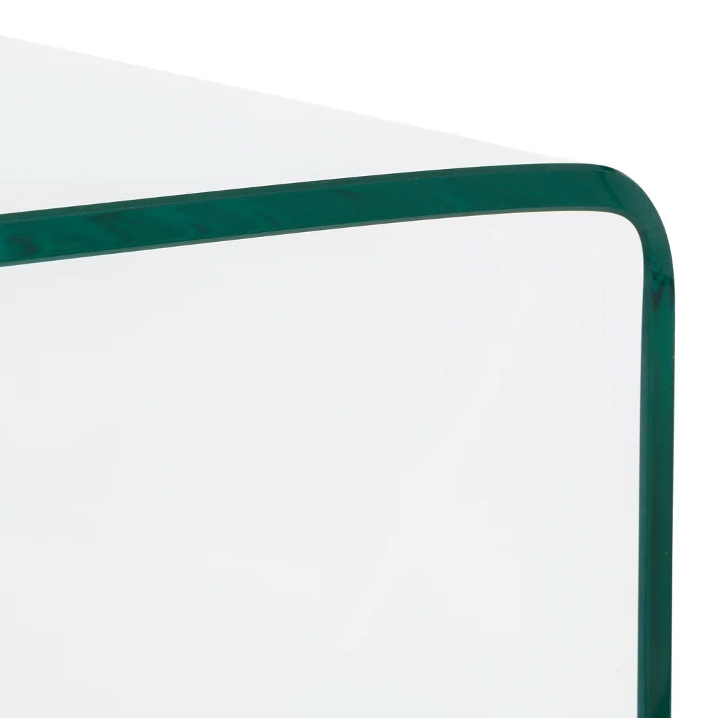 Clear Glass Coffee Table - Amalfi
