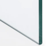 Clear Glass Coffee Table - Amalfi