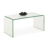 Clear Glass Coffee Table - Amalfi