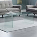 Clear Glass Coffee Table - Amalfi