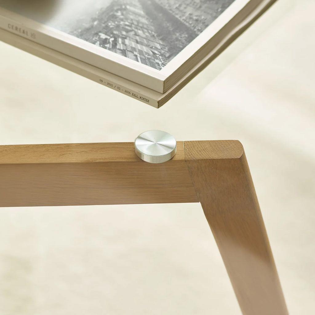 Clear Glass Coffee Table Round - Bryant