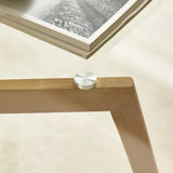 Clear Glass Coffee Table Round - Bryant