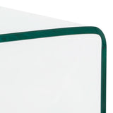 Clear Glass Console Table - Amalfi
