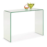 Clear Glass Console Table - Amalfi