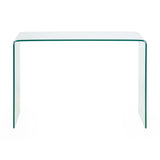 Clear Glass Console Table - Amalfi
