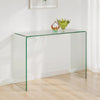 Clear Glass Console Table - Amalfi