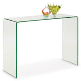 Clear Glass Console Table - Amalfi