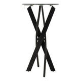 Clear Glass Console Table With Metal Legs - Sheldon