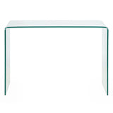Clear Glass Desk for Home And Office - Amalfi