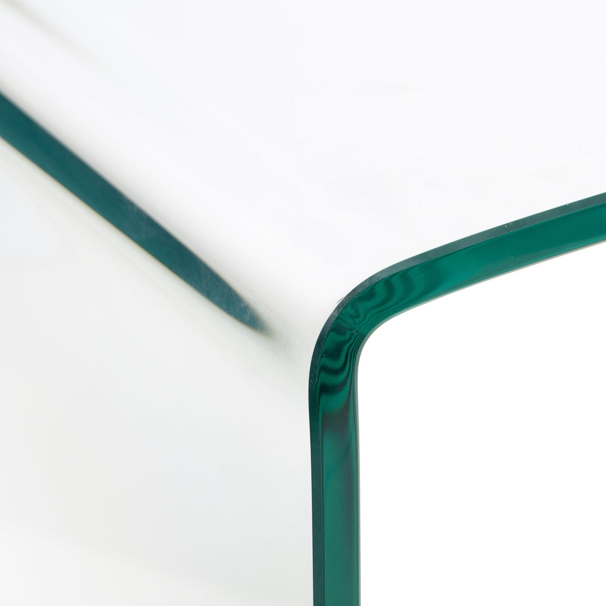 Clear Glass Desk for Home And Office - Amalfi