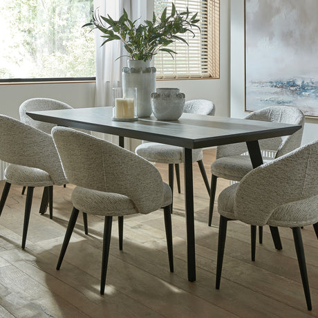 Composite Dining Table 180cm Wide for 6 People - Stellen