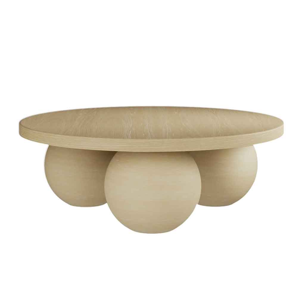 Concrete Coffee Table Round - Kenji