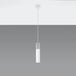 Concrete Pendant Light With Borgio 1 Lamp - Persian Indigo