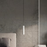 Concrete Pendant Light With Luvo 1 Lamp - Persian Indigo