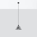 Concrete Pendant Light With Pablito Lamp - Persian Indigo