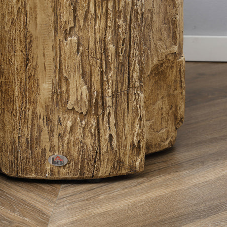 Concrete Side Table 37cm Wide Round - Velmora