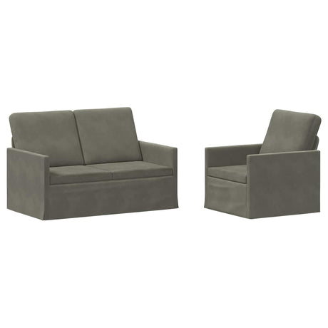 Corduroy Fabric 2+1 Seater Sofa Set 130cm Wide - Vantage Home