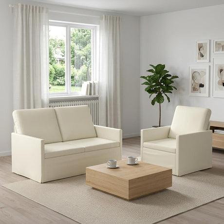 Corduroy Fabric 2+1 Seater Sofa Set 130cm Wide - Vantage Home