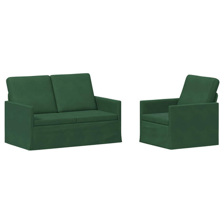 Corduroy Fabric 2+1 Seater Sofa Set 130cm Wide - Vantage Home