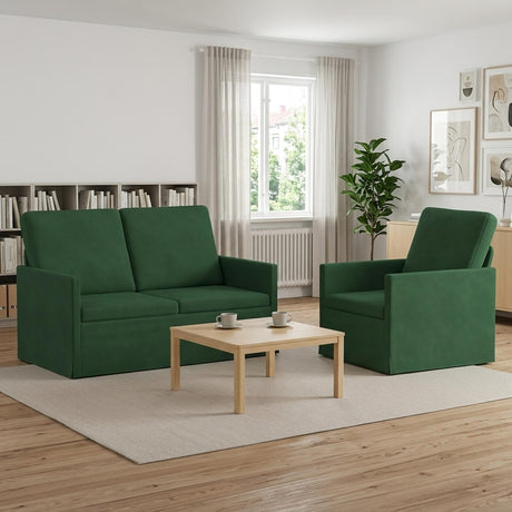 Corduroy Fabric 2+1 Seater Sofa Set 130cm Wide - Vantage Home