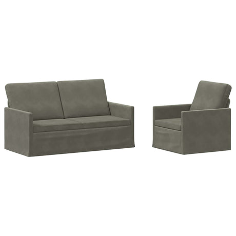 Corduroy Fabric 2+1 Seater Sofa Set 150cm Wide - Vantage Home