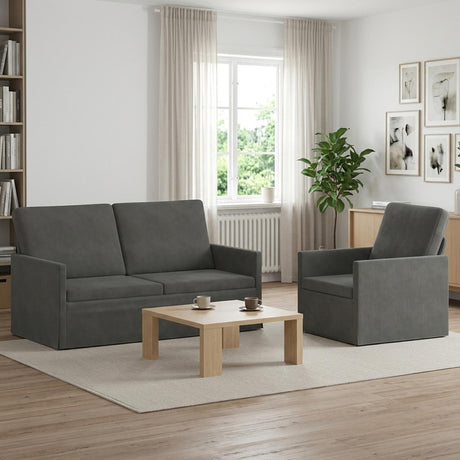 Corduroy Fabric 2+1 Seater Sofa Set 150cm Wide - Vantage Home