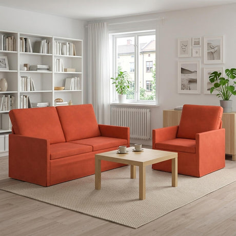 Corduroy Fabric 2+1 Seater Sofa Set 150cm Wide - Vantage Home