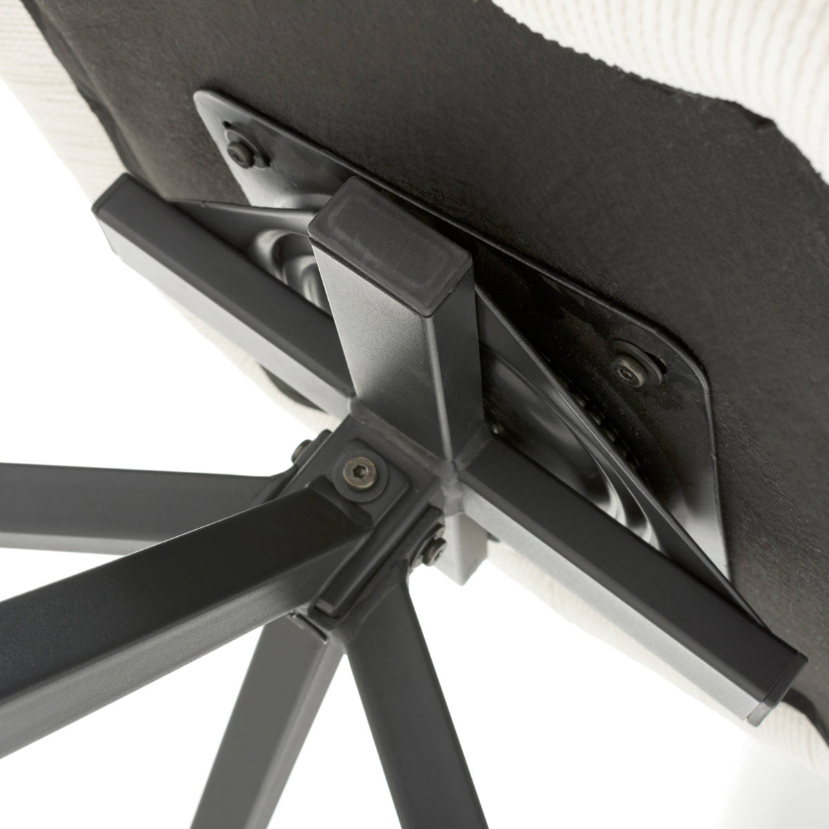 Corduroy Fabric Dining Chairs in Set Of 2 With Swivel Function - Artemis