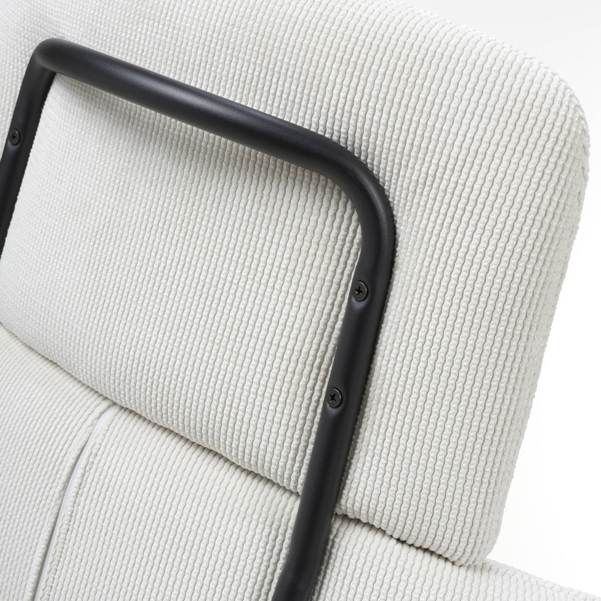 Corduroy Fabric Dining Chairs in Set Of 2 With Swivel Function - Polaris