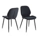 Corduroy Fabric Dining Chairs in Set of 4 - Femke