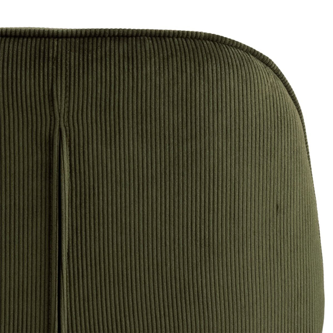 Corduroy Fabric Dining Chairs in Set of 4 - Femke