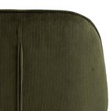 Corduroy Fabric Dining Chairs in Set of 4 - Femke