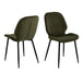 Corduroy Fabric Dining Chairs in Set of 4 - Femke