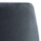 Corduroy Fabric Dining Chairs Set of 4 - Ines
