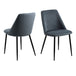 Corduroy Fabric Dining Chairs Set of 4 - Ines