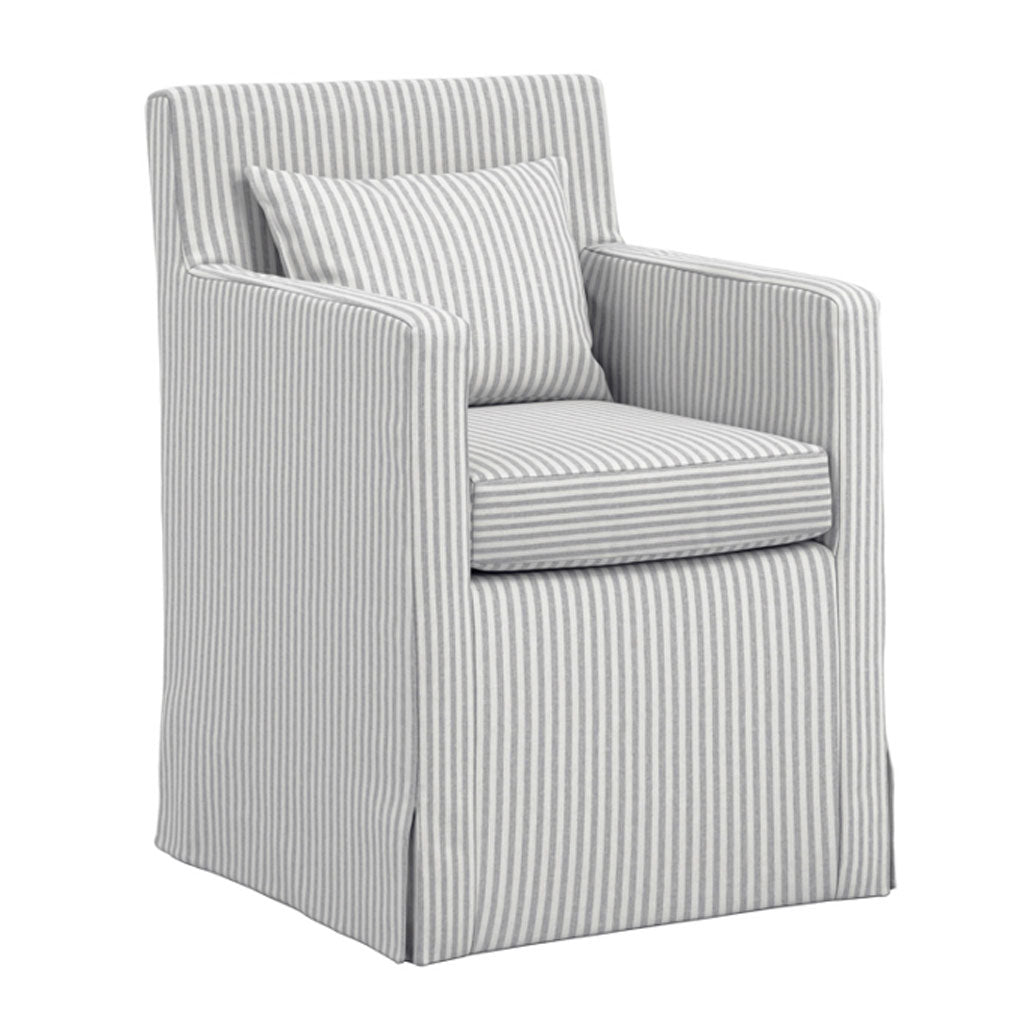 Cotton Blend Fabric Dining Chair - Hettie