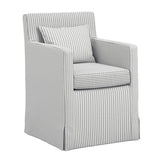 Cotton Blend Fabric Dining Chair - Hettie
