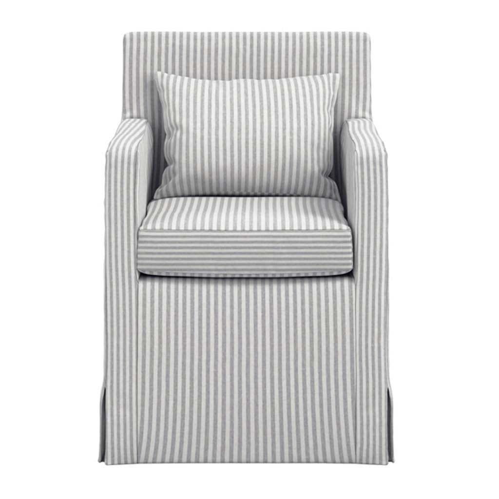 Cotton Blend Fabric Dining Chair - Hettie