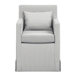 Cotton Blend Fabric Dining Chair - Hettie