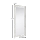 Dressing Mirror 130cm High With Wooden Frame - Palais