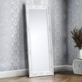 Dressing Mirror 130cm High With Wooden Frame - Palais