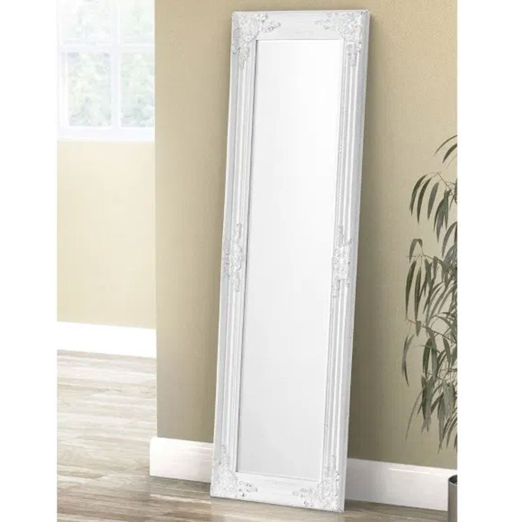 Dressing Mirror 130cm High With Wooden Frame - Palais