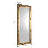 Dressing Mirror 130cm High With Wooden Frame - Palais